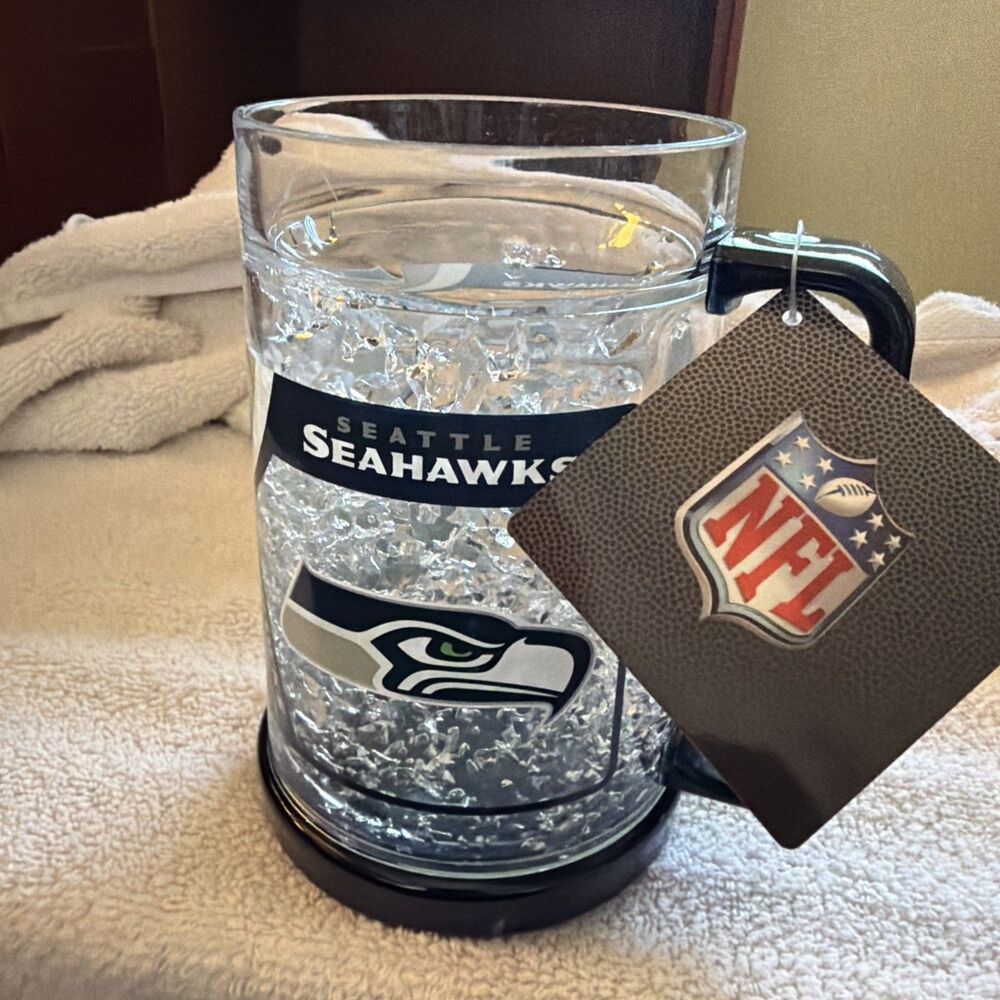 Seattle Seahawks Officially Licensed Freezer Mug Duck House - New!